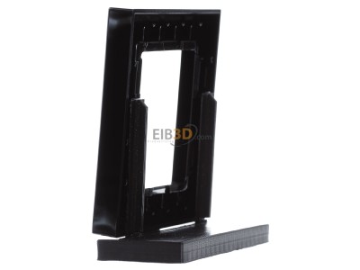View on the right Jung A 5581 BF SW Frame 1-gang black 

