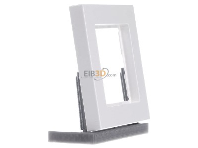 View on the left Jung A 5581 BF WW Frame 1-gang white 
