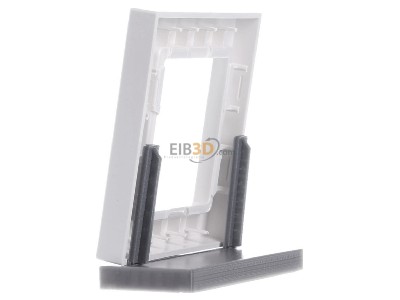 View on the right Jung A 5581 BF WW Frame 1-gang white 
