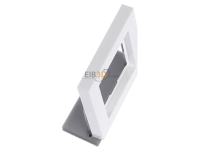 View top left Jung A 5581 BF WW Frame 1-gang white 
