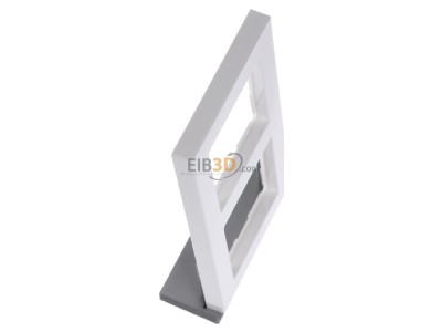 View top left Jung A 5582 BF WW Frame 2-gang white 
