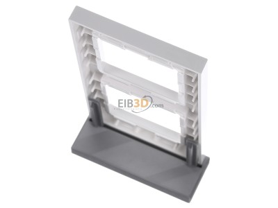Top rear view Jung A 5582 BF WW Frame 2-gang white 
