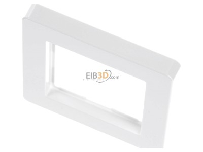 View up front Jung AF 581 BF WW Frame 1-gang white 

