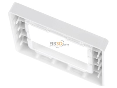 Top rear view Jung AF 581 BF WW Frame 1-gang white 
