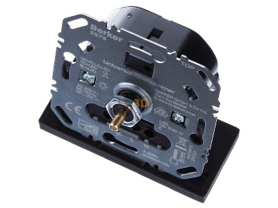 View up front Berker 2973 Dimmer flush mounted 20...210VA 

