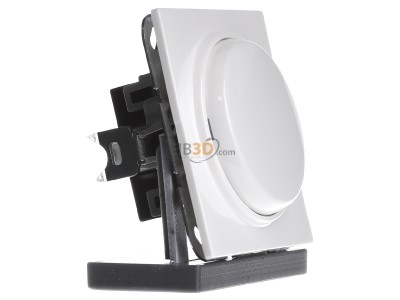 View on the left Gira 013040 Push button 1 change-over contact white 
