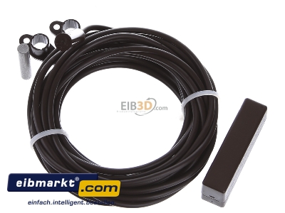 Ansicht oben hinten Gira 095306 Fensterkontakt (VdS) br Alarmsystem 