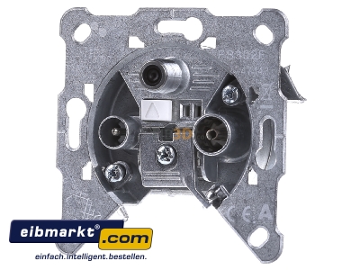 Frontansicht Gira 093700 Antennen-Steckdose EDA 3902 