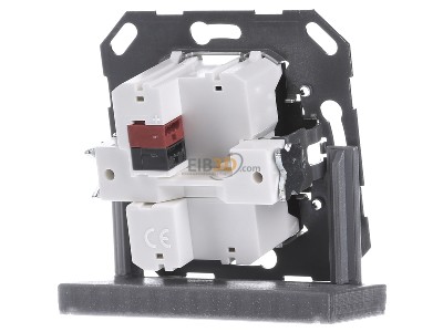 Back view Gira 018200 EIB, KNX push button bus coupling unit 2-fold, 
