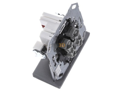 View top left Gira 018200 EIB, KNX push button bus coupling unit 2-fold, 
