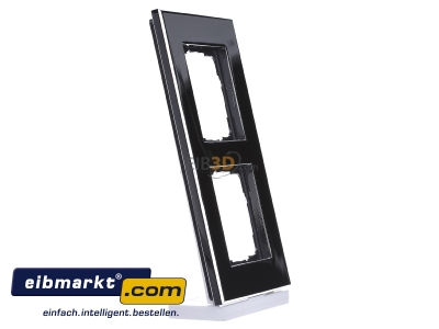 Ansicht links Gira 021210 Abdeckrahmen 2f.chr 