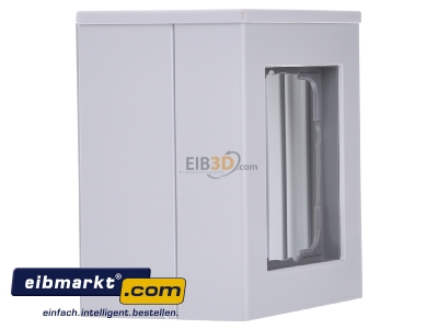 View on the left Gira 136127 Surface mounted housing 1-gang white - 

