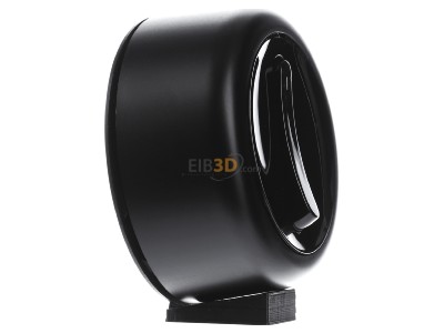 View on the left Elso WDE015907 2-pole switch surface mounted black 
