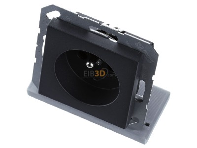View up front Jung A 1520 FBFKI ANM Socket outlet (receptacle) earthing pin 

