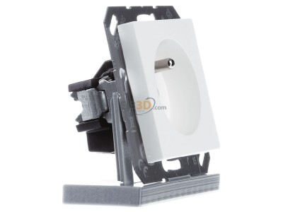 View on the left Jung A 1520 FBFKI WWM Socket outlet (receptacle) earthing pin 
