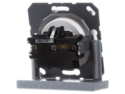 Back view Jung A 1520 FBFKI WWM Socket outlet (receptacle) earthing pin 
