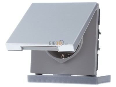 Front view Jung AL 1520 NKL Socket outlet (receptacle) 
