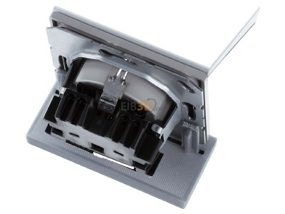 Top rear view Jung AL 1520 NKL Socket outlet (receptacle) 
