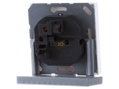 Back view Jung LS 3521 WW Socket outlet (receptacle) 
