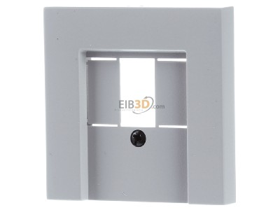 Frontansicht Gira 0276015 Abdeckung TAE/USB grau 