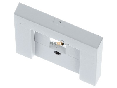 Ansicht oben vorne Gira 0276015 Abdeckung TAE/USB grau 