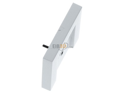Ansicht oben links Gira 0276015 Abdeckung TAE/USB grau 