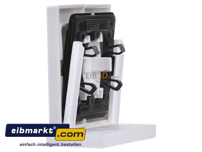 Ansicht rechts Jung LS 995 MP WW Wippe Symbole aws f�r Taster 2-fach 