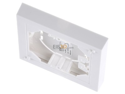 View up front Gira 021929 Surface mounted housing 1-gang white 21929
