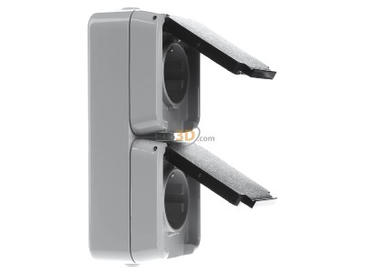 Ansicht links Jung CD 590 T Wippe Symbol T�R ws f�r Taster 