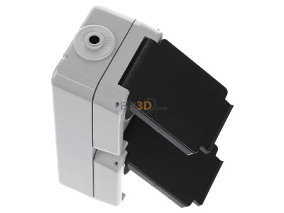 Ansicht oben links Jung CD 590 T Wippe Symbol T�R ws f�r Taster 