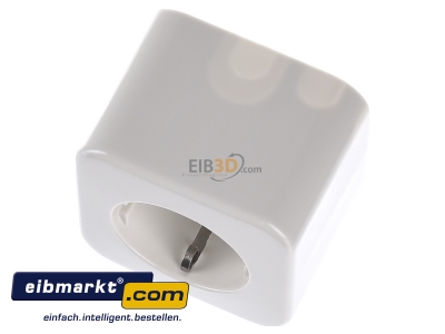 Ansicht oben vorne Busch-Jaeger 2041-0-0135 Schuko-Steckdose 1-fach AP 2300 EAP-09-503