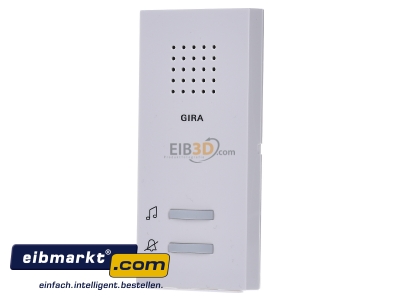 Front view Gira 120003 Expansion module for intercom system
