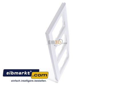 View top left Peha D 20.573.02 T Frame 3-gang white 
