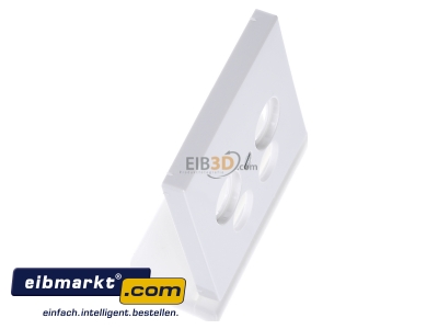 Ansicht oben links Jung LS 990-4 SAT2 WW Abdeckung aws f�r 4L-SAT-TV-Dose 