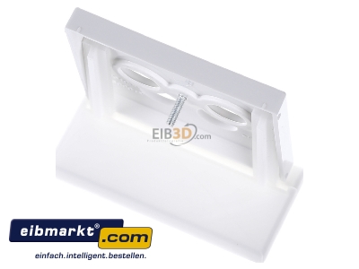 Ansicht oben hinten Jung LS 990-4 SAT2 WW Abdeckung aws f�r 4L-SAT-TV-Dose 