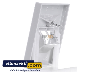 Ansicht rechts Jung LS969-2UALG Abdeckung lgr f�r IAE/UAE-Dose LS 969-2 UA LG