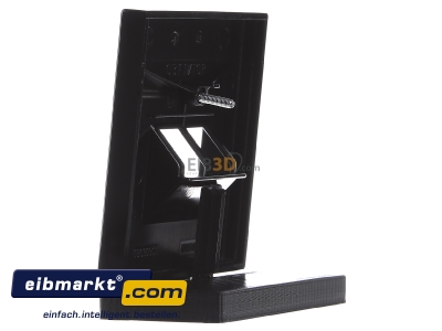 Ansicht rechts Jung LS 969-2 UA SW Abdeckung sw f�r IAE/UAE-Dose 