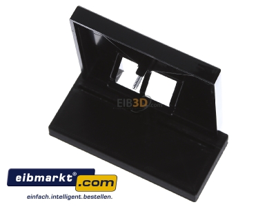 Ansicht oben hinten Jung LS 969-2 UA SW Abdeckung sw f�r IAE/UAE-Dose 