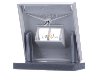 Ansicht hinten Jung LS 969-2 NAUA LG Abdeckung Schriftfeld lgr f�r IAE/UAE-Dose 