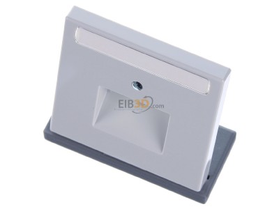 Ansicht oben vorne Jung LS 969-2 NAUA LG Abdeckung Schriftfeld lgr f�r IAE/UAE-Dose 