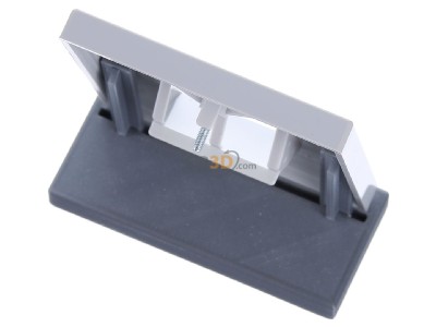 Ansicht oben hinten Jung LS 969-2 NAUA LG Abdeckung Schriftfeld lgr f�r IAE/UAE-Dose 