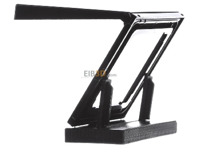 Ansicht rechts Jung LS 990 KL SW Klappdeckel sw mit R�ckstellfeder 