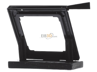 Ansicht hinten Jung LS 990 KL SW Klappdeckel sw mit R�ckstellfeder 
