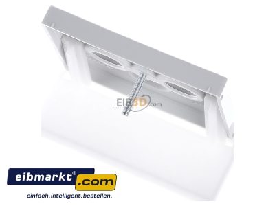 Ansicht oben hinten Jung LS 990 SAT LG Abdeckung lgr f�r SAT-TV-Dose 