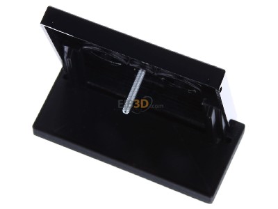 Ansicht oben hinten Jung LS 990 SAT SW Abdeckung sw f�r SAT-TV-Dose 