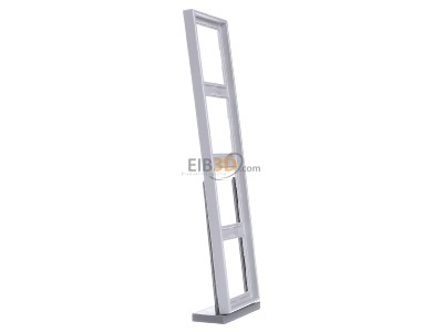 Ansicht links Jung LS 984 LG Rahmen 4-fach lgr waage/senkrecht 