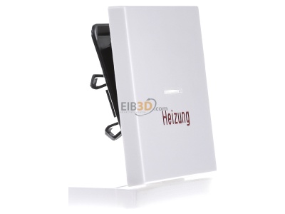 Ansicht links Jung LS 990 H WW Wippe Aufs.Heizung/Notsch. f�r Kontrollschalter 