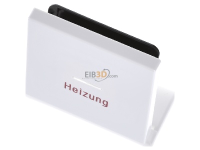 Ansicht oben vorne Jung LS 990 H WW Wippe Aufs.Heizung/Notsch. f�r Kontrollschalter 