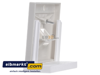 Ansicht rechts Jung LS 969-1 NAUA Abdeckung Schriftfeld ws f�r IAE/UAE-Dose 