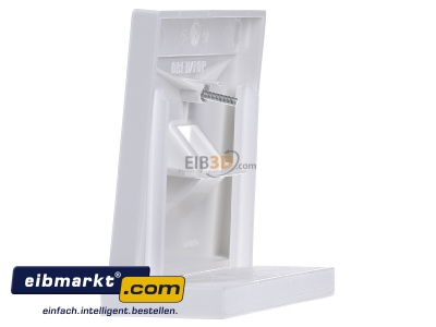Ansicht rechts Jung LS 969-1 NAUA WW Abdeckung Schriftfeld aws f�r IAE/UAE-Dose 